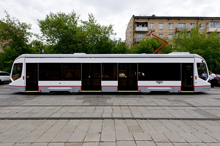 В Москве приступили к испытаниям ГЛОНАСС-трамвая"