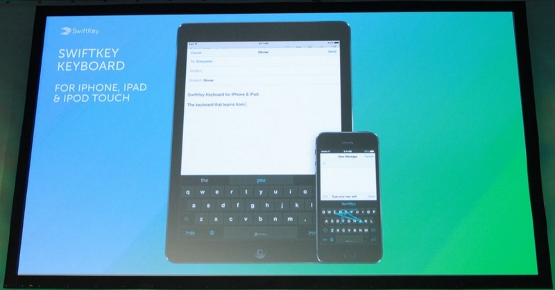 Презентация SwiftKey для iOS
