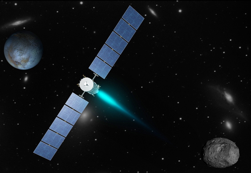 Космический аппарат Dawn начал сближение с карликовой планетой Церера