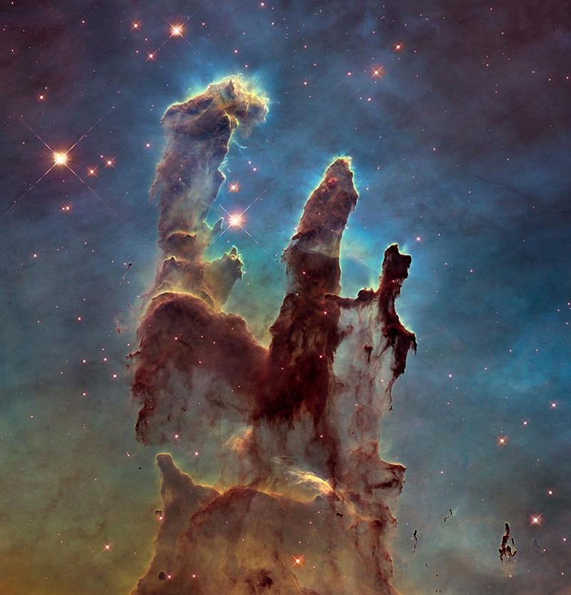 Фото дня: «Столпы Творения» глазами телескопа Hubble