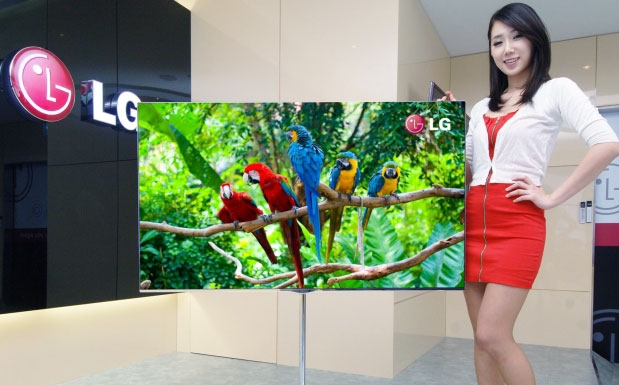 Телевизор компании LG на экране OLED