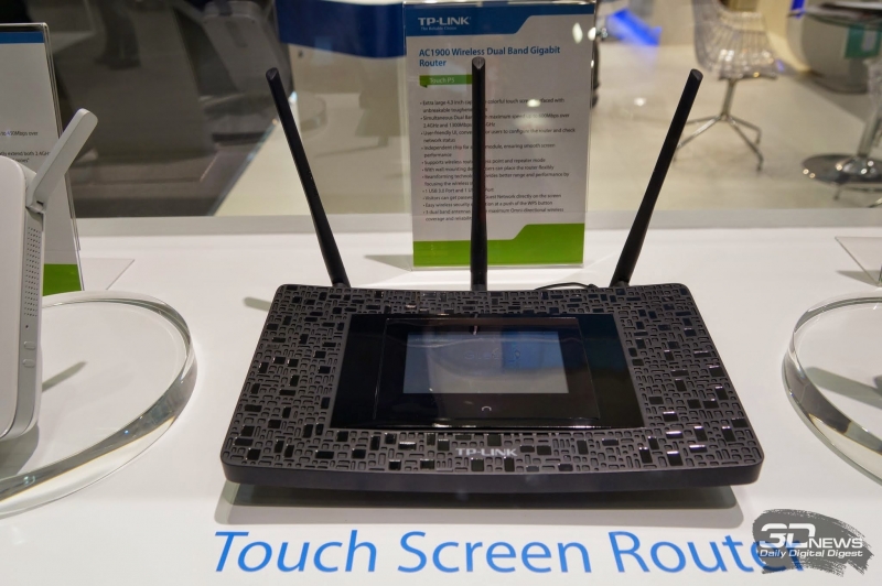 MWC 2015: маршрутизатор с сенсорным экраном TP-LINK Touch P5