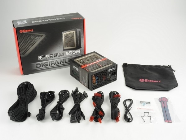 Enermax Digifanless 550W: бесшумный БП с цифровым интерфейсом