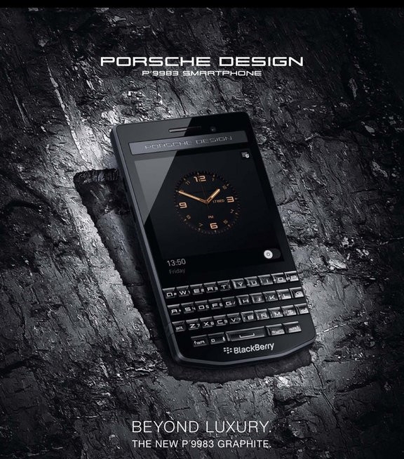 Смартфон Porsche Design Blackberry P9983 Graphite оценён почти в $2000