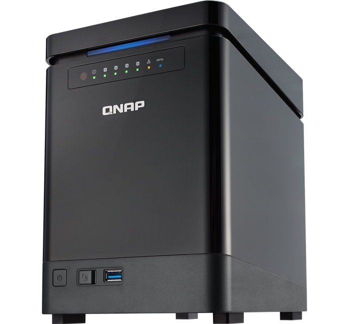 CeBIT 2015: хранилище QNAP TS-453mini рассчитано на четыре накопителя