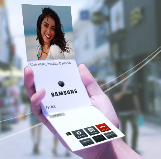 Samsung: гибкие смартфоны могут появиться в 2016 году