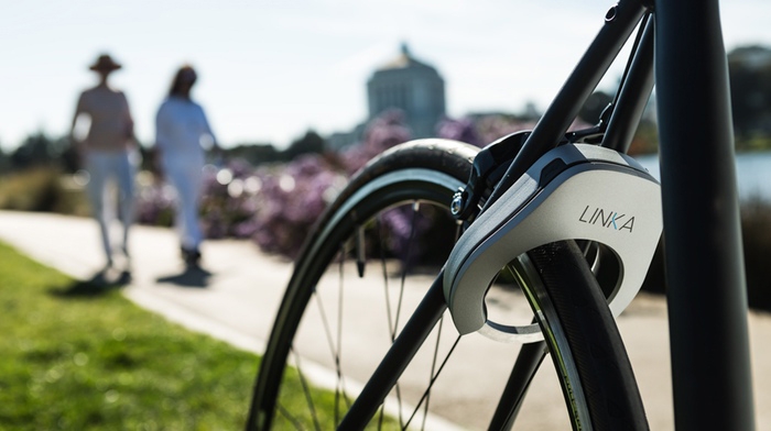 LINKA: велосипедный смарт-замок с функцией авторазблокировки