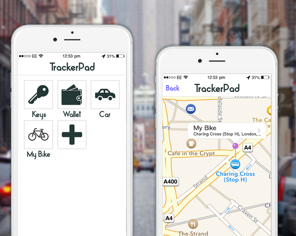 TrackerPad: GPS-стикер размером с монетку для слежки"