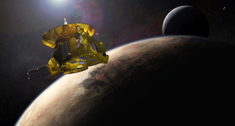 Видео дня: полёт станции New Horizons над Плутоном