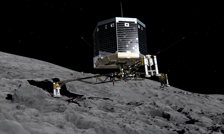 Rosetta возобновит попытки установления связи с зондом Philae на комете Чурюмова–Герасименко