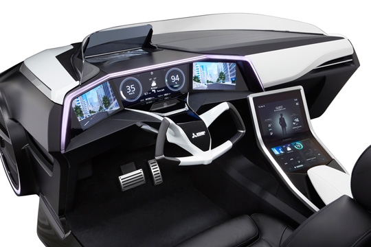 Mitsubishi представила концепт умного автомобиля EMIRAI 3 xDAS