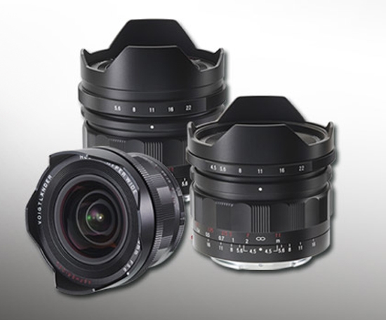 Voigtlander представила широкоугольные объективы для камер с байонетом Sony E-Mount