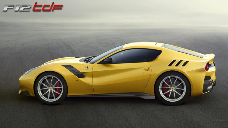 Атмосферный двигатель Ferrari F12 TDF развивает 780 лошадиных сил