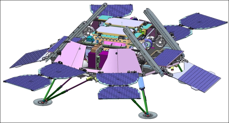 Посадочная платформа «ЭкзоМарс» разработки НПО им. С.А. Лавочкина