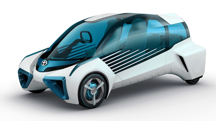 Токийский автосалон 2015: водородный концепт Toyota FCV Plus