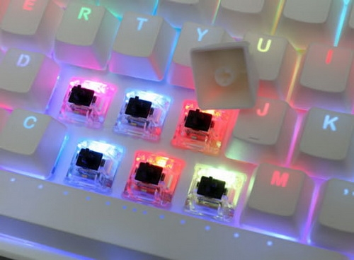 Устройство переключателей Cherry MX RGB