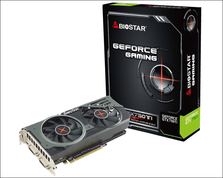 Biostar разогнала видеокарту GeForce GTX 750 Ti OC