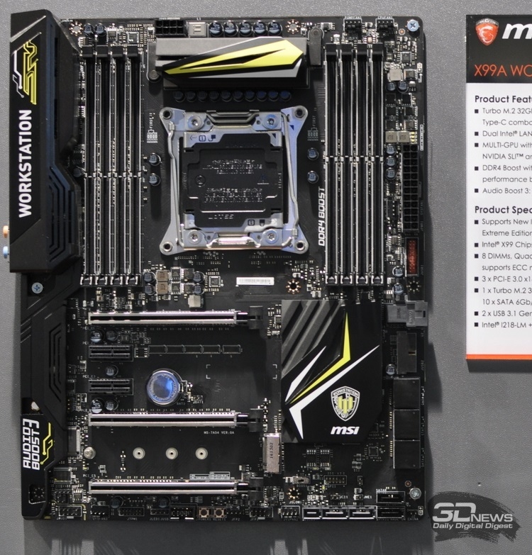 MSI X99A Workstation