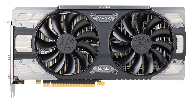 Видеокарта EVGA GeForce GTX 1070