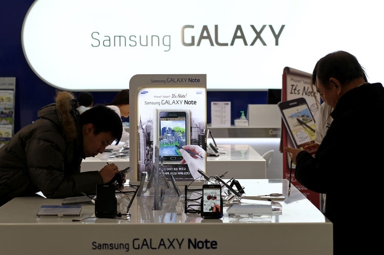 Galaxy Note на выставке