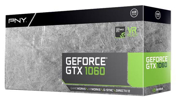 Видеокарта PNY GeForce GTX 1060