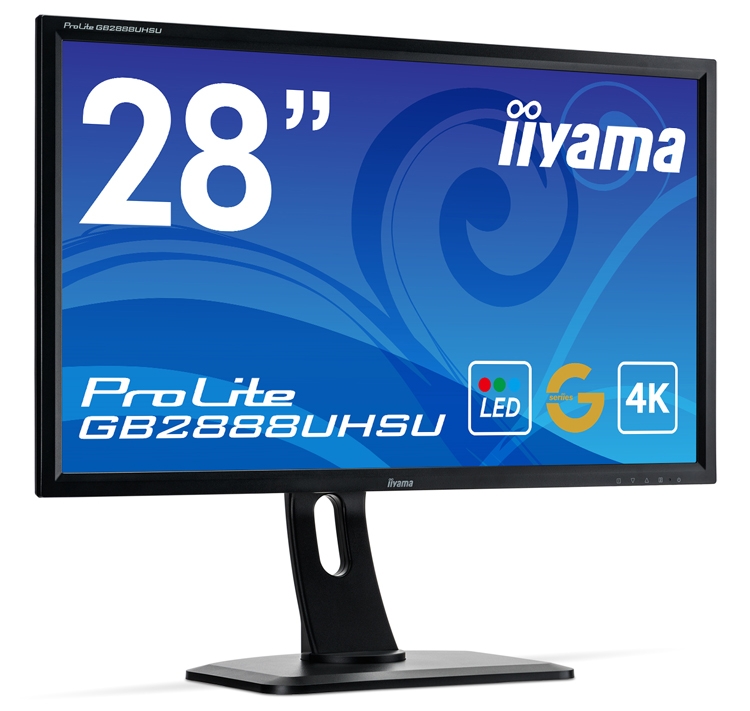 Дисплей Iiyama ProLite GB2888UHSU отвечает формату Ultra HD