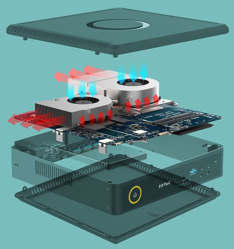 Мини-ПК ZOTAC Magnus EN1070/EN1060