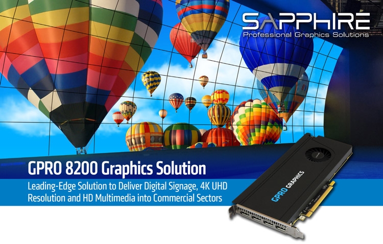 Графический адаптер Sapphire GPRO 8200