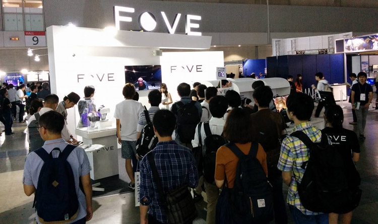 Fove привлек японских энтузиастов, навестивших Tokyo Game Show