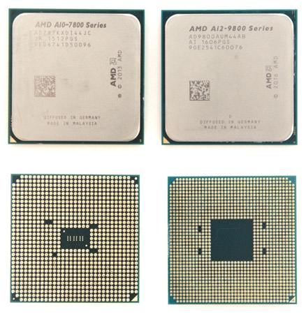 Испытание микропроцессора A12-9800 против A10-7870K