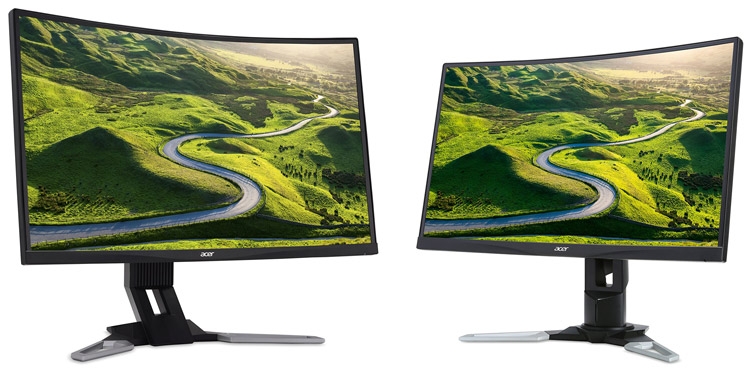 Экраны Acer XZ271 и XZ321Q