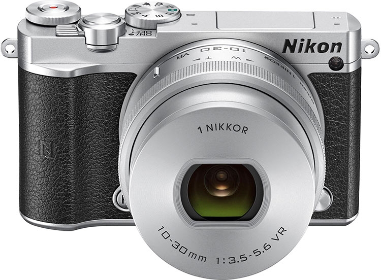 Системная камера Nikon 1 J5 в ретро-стиле