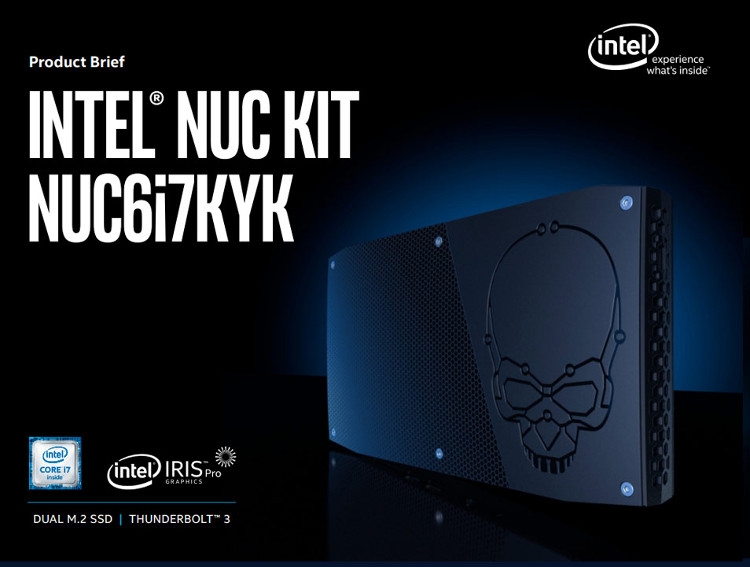 Компьютер Intel Skull Canyon