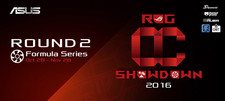 ROG OC Showdown 2016 Formula Series Round 2