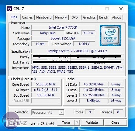 Разбег Core i7-7700K