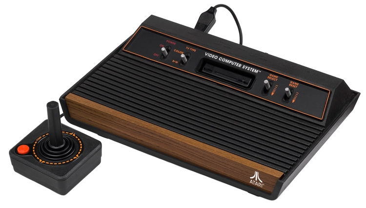  Atari 2600, дебютировавшая в 1977 году, была реализована тиражом в 40 млрд единиц 
