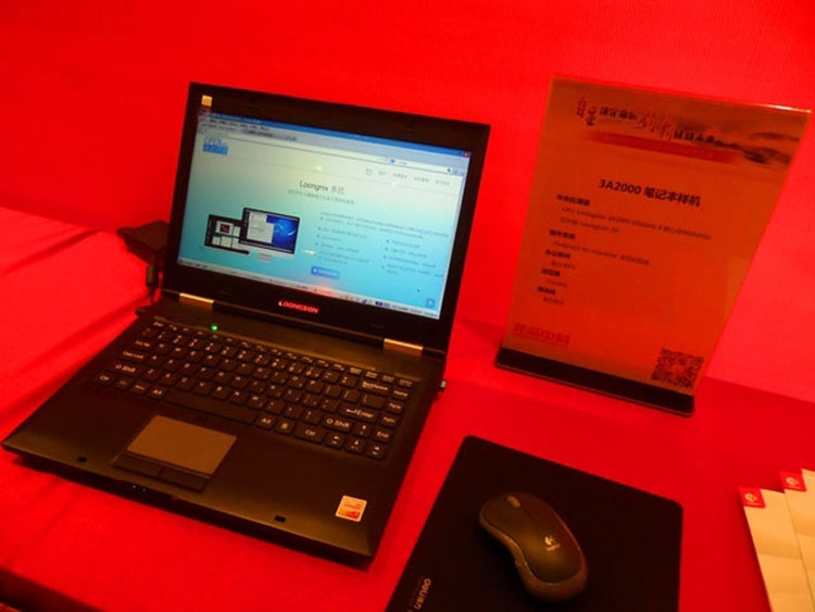  Компьютер на микропроцессоре Loongson под регулированием Linux 
