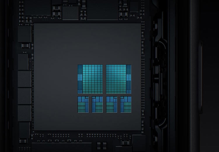  Обновлённые ядра CPU на совместной площади кристалла A11: 2 высокопроизводительных и 4 энергоэффективных 