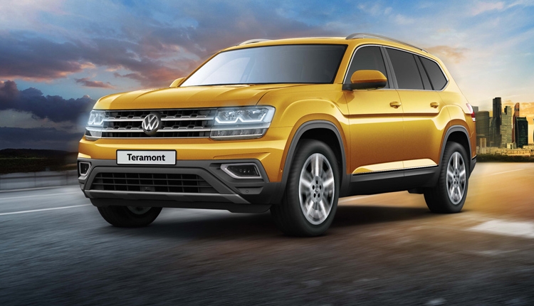 Внедорожник Volkswagen Teramont доступен для заказа по цене от 2,8 млн рублей