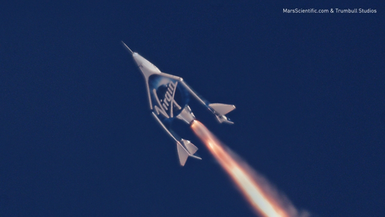 Видео дня: второй запуск суборбитального ракетоплана VSS Unity