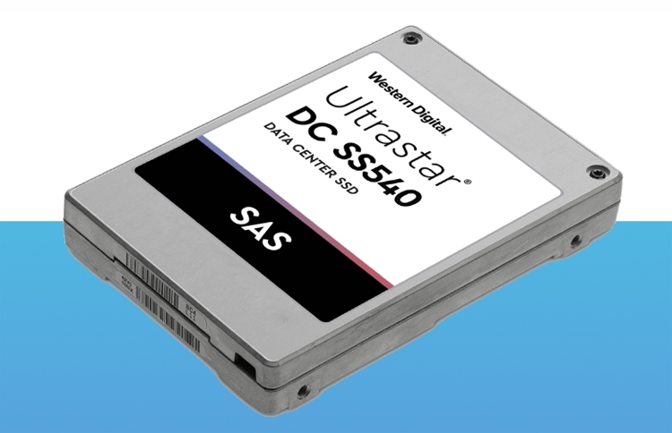 Western Digital Ultrastar DC SS540 — SAS-3 SSD для ЦОД