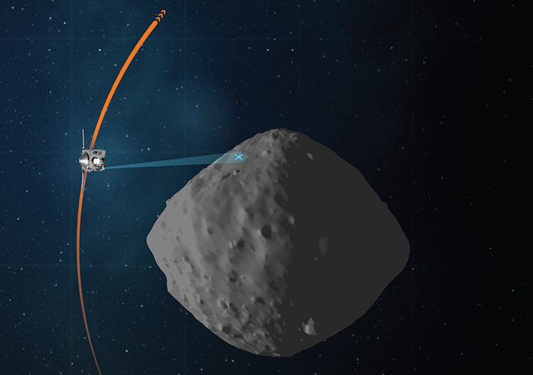 NASA заинтересовалась повреждениями астероида Бенну из-за посадки на него зонда OSIRIS-REx