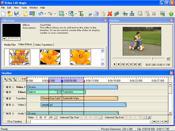 Video Edit Magic - Удобный редактор для работы с видео-изображениями.
