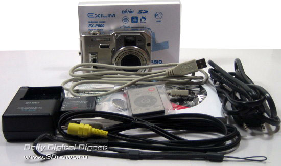  Casio Exilim EX-P600 