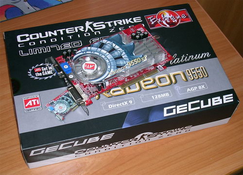  GeCube Radeon 9550 Platinum Edition 