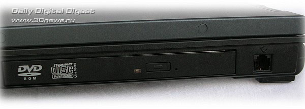  HP Compaq nx6125, правая сторона 