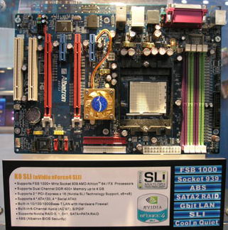 плата Albatron на nForce4 Intel Edition