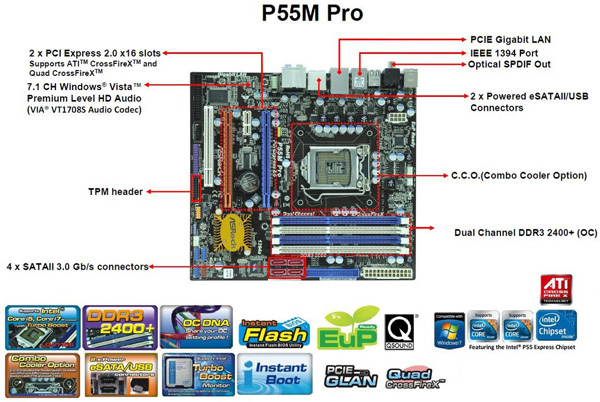 P45ts asrock схема