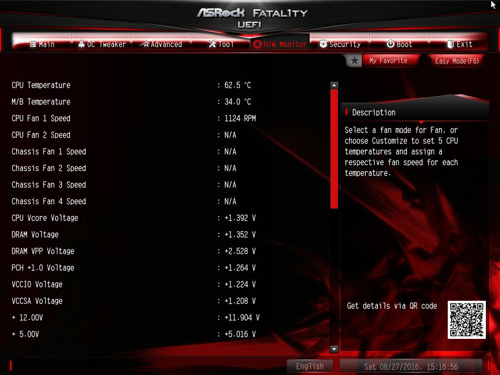 Custom setting. ASROCK fatal1ty x99 professional Gaming i7. ASROCK x370 fatal1ty BIOS Fan curve. ASROCK Fan-tastic Tuning. ASROCK fatal1ty z170 Gaming-ITX/AC обзор.