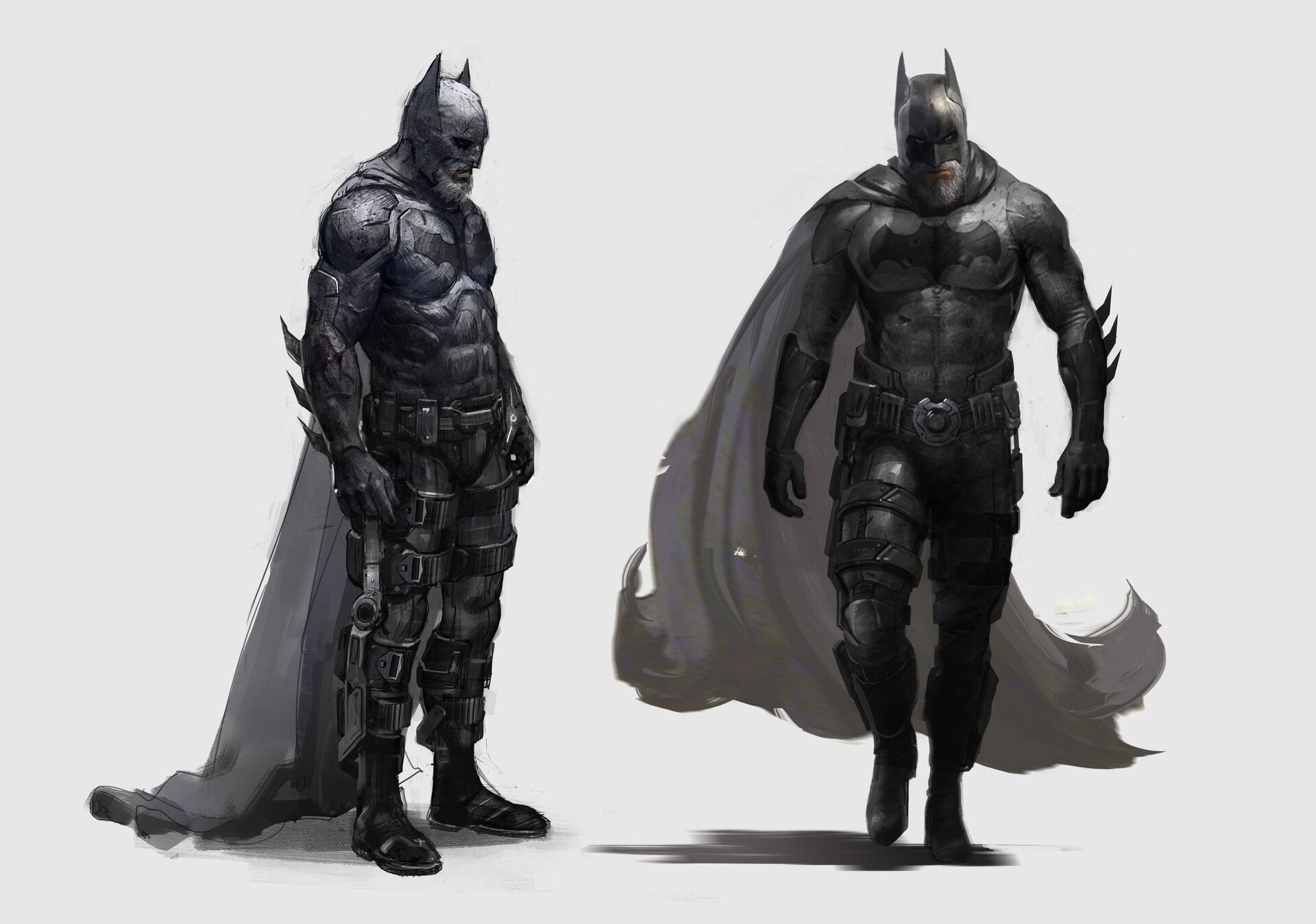Сын Брюса Уэйна и стиль "Бэтмена будущего": художник опубликовал концепт...